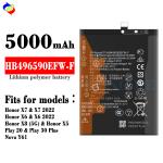 Stock 3.87V 4900mAh HB496590EFW-F Lithium Ion Battery for Huawei Mobile
