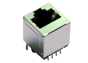 Wholesale HR951175A 10 Base - T Vertical RJ45 JackWith Integrated Magnetic LPJD0055DNL from china suppliers