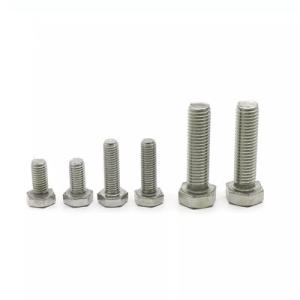 Wholesale High Strength And Tensile Industrial Steel Pipe Fittings ASTM A307 Bolt HDG Zinc Plated from china suppliers