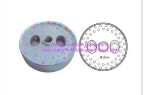 Wholesale 80W LED Atomizer Waterproof Underwater Fountain Lights Ring Light Making Mist from china suppliers