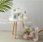 Loop Handles, Shopping Bags With Gusset Cardboard Bottom, Frosted Merchandise