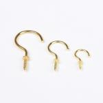 Stainless Steel Round Hook Decorative Eye Bolts M2.5 Self Tapping Screws for