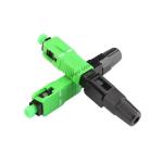 Fiber Optic SC APC Connector for FTTH Equipment UPC ge Return Loss dB Pin Face