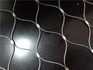 Wholesale Stainless Steel Ferrule Flexible Cable Mesh Customized Panel Shape Non Flammable from china suppliers