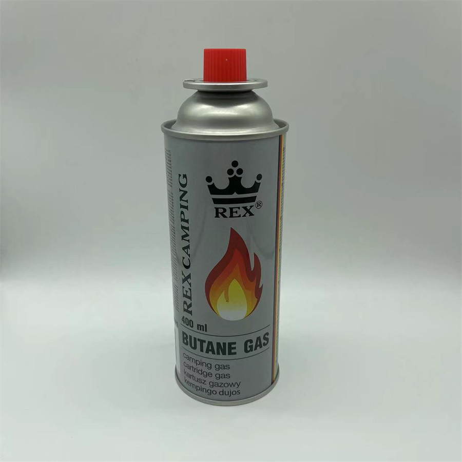 Orange Etc Butane Gas Canister for Lighter Gas and Straight Wall