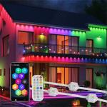 25mm Diameter LED Eave Lights for Christmas Decorations , IP67 RGB Point Light