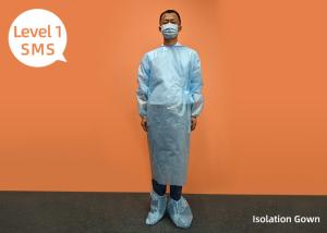 Wholesale Breathable Disposable Isolation Clothes Non Woven Fabric Conservation From Harmful Particles from china suppliers