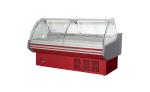 Fan Cooling Fresh Meat Open Display Fridge / Commercial Meat Freezer