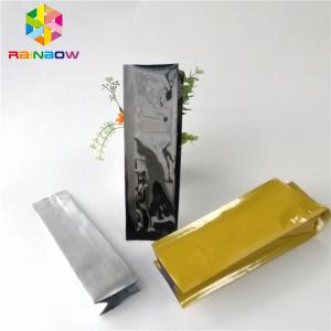 Wholesale Resealable Aluminum Foil Stand Up Pouch 12oz 16oz Side Gusset Roast Coffee Tea Bag from china suppliers