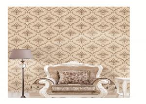 Beautiful PVC Vinyl Wallpaper For Living Room Wall , Contemporary Wall Coverings