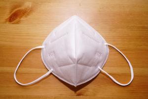 Wholesale Non Woven 5 Layer KN95 Protective Face Mask Latex Free PP / Melt Blown Materials from china suppliers