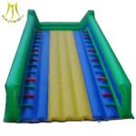 Hansel high quality challenge games inflatable slide for kids in amusement park