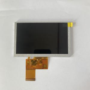 China 40 Pins FPC RGB 5'' TFT LCD Display 480rgbx272 Resolution with Rtp on sale