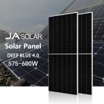 Deep Blue 575W-600W Bifacial Solar Panel The Ultimate Choice for JA Leading