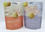 Matt Finished Stand Up Pouch Packaging , Back Seal Stand Up Plastic Pouches
