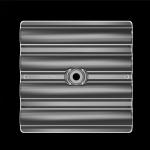 3030/2835 50x50mm LED Light Lens With 90x120 Degree Beam Angle High Efficiency