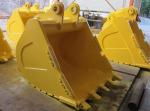 Strength Yellow/Black Excavator Rock Bucket Q355 NM400 Hardox400 280-4300kg