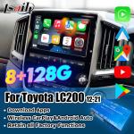 8+128GB Qualcomm Android Multimedia Video Interface for Land Cruiser 2013-2021