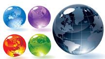 Wholesale crystal globle from china suppliers