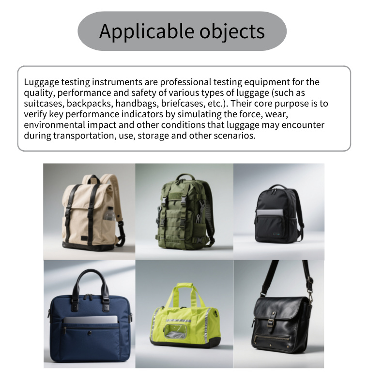Double-Wing Luggage Drop Impact Testing Machine; Luggage Drop Durability Testing Machine