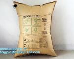Custom kraft paper bags designer paper container dunnage air bag, pillow packing