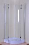 Quadrant Curved Glass Shower Enclosures For Star Rated Hotels / Model Rooms