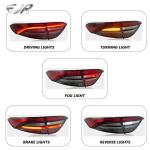 For Maserati Levante 16-20 Taillight Assembly Modified Led Light Drl Brake