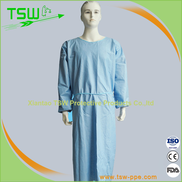 AAMI Level 1 Disposable Antivirus SMS Isolation Gowns