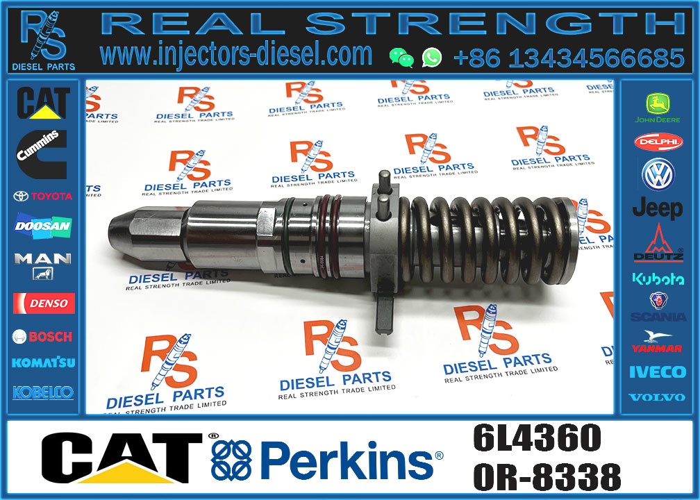 Common rail injector fuel injecto 6L4360 111-3718 224-9090 7E-6408 4P-9075 4P-9076 4P-9077 7E-3383 7C-0345