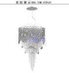 Decorative chain for light fixtures chandelier lamp with Lampshade Sliver Color