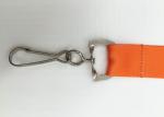 Polyester Flat Dye Sublimation Lanyards With Customized Logo Size