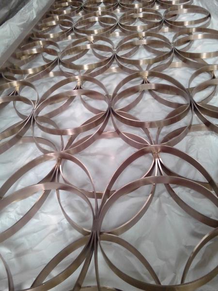Gold Stainless Steel Perforated Panels For Facade/Wall Cladding/ Curtain Wall