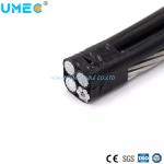 4AWG 2AWG 1/0AWG 2/0AWG 3/0AWG 4/0AWG Quadruplex Service Drop Cable for Overhead