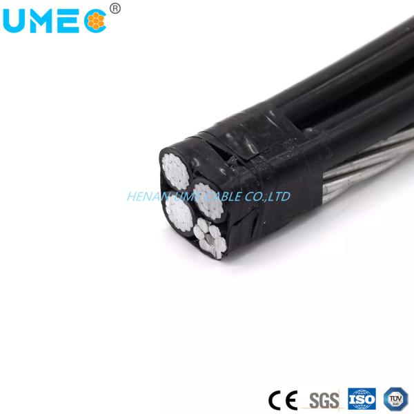 336.4AWG Quadruplex Service Drop Cable for 2022 Utility Overhead Aerial Bundled