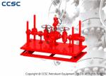 Choke manifold 3 1/16 inch 10000psi C/W 5 gate valves, 1 adjustable choke, 1