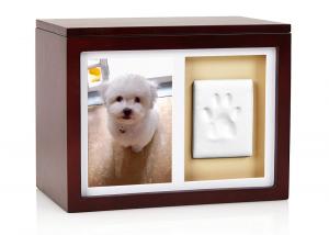 Wholesale Non Toxic Wood Photo Frames Memorial Pet Paw Print Customized And Uncrackable from china suppliers
