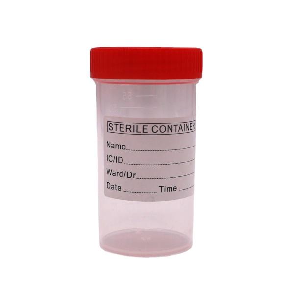 50ml/60ml PP Plastic Stool Collection Cup for Sample Bottle in Laboratory
