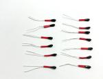 Radial Leaded Epoxy Temperature Sensor Device Length 10mm To 1000mm Head Size 1
