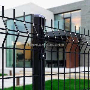 Wholesale Galvanized PVC Coated 3D Fence Panel Customizable Height for Easy Garden Installation from china suppliers