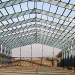 Eco Friendly Steel Structure Warehouse Waterproof Wide Span Metal Buildings