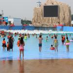 Adults Water Park Water Slide Customized Big Water Slides Eco Friendly