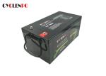 Large Capacity 24v 200ah Solar Battery , 24v RV Battery Long Cycle Life 3000