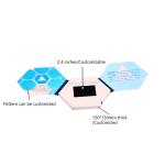CMYK Printing Paper 2.4 Inch Lcd Invitation Card Magnetic Control