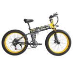 1kw Motor Folding Fat Tyre Electric Bike , ODM Electric Assist Mountain Bike