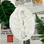 Long Jumbo 100 Mulberry Silk Bonnet 43cm Size For Women Sleep