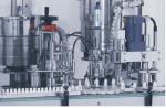 round bottle 3KW 1800BPH Plastic Bottle Filling Machine