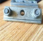 Steel Power Line Fittings Suspension Guy Wire Clamp For Dead End Hardware