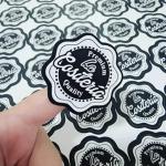 Removable Anti Counterfeit Label Matte Color With Laser Printing / Inkjet