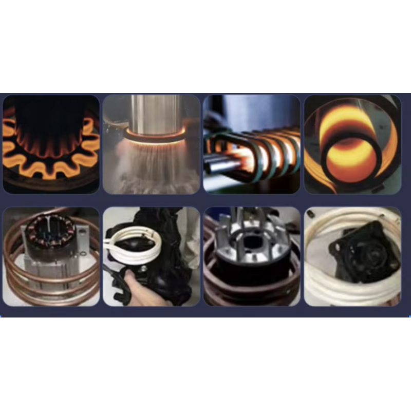 60KW Induction Melting Machines 10-50khz Induction Heating Equipment