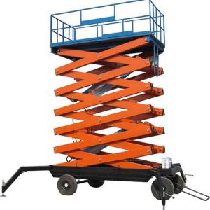 Wholesale Fast Speed Aerial Work Platform , 0.7m Overall Width Electric Lift Platform from china suppliers